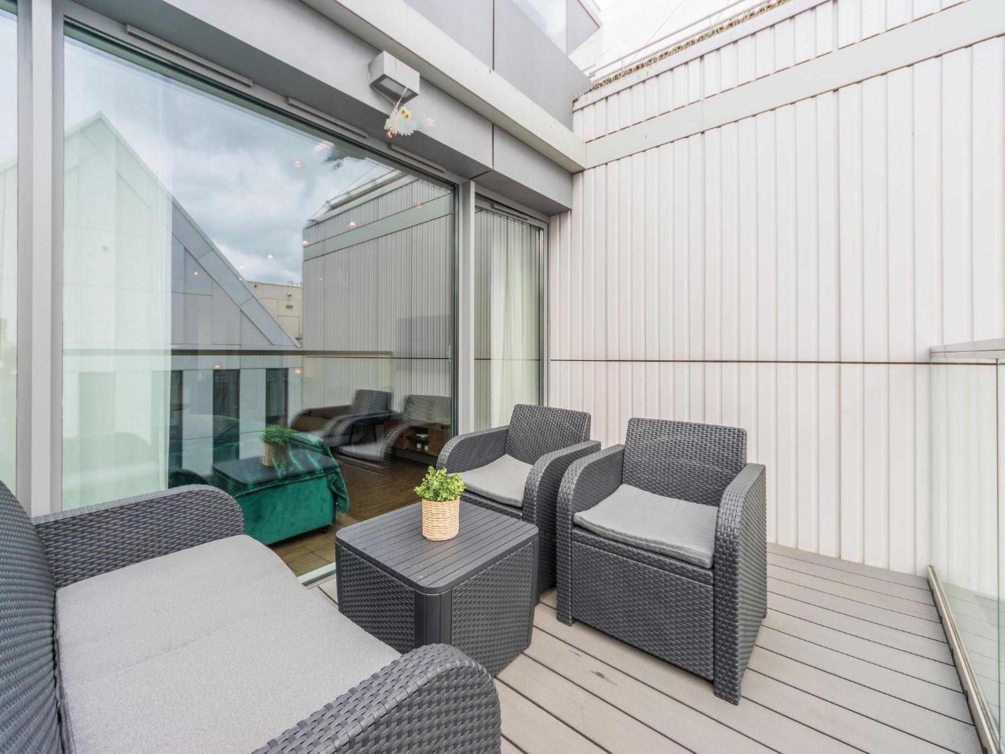 Flatbook - City Center Apartments Granaria With Parking Gdańsk Rum bild